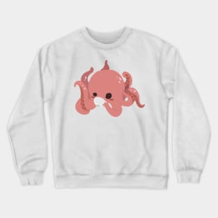 Release the Kraken! But first coffee - Coral Crewneck Sweatshirt